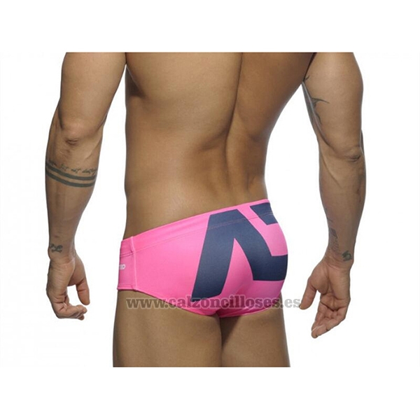 Slip Natacion Addicted Hombre Rosa Azul Oscuro 